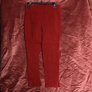 Crown & Ivy Burnt Orange Capris